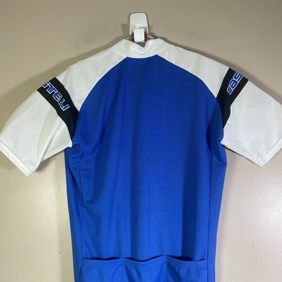 Castelli Blue Full Zip Cycling Jersey Size Large - Picture 11 of 16